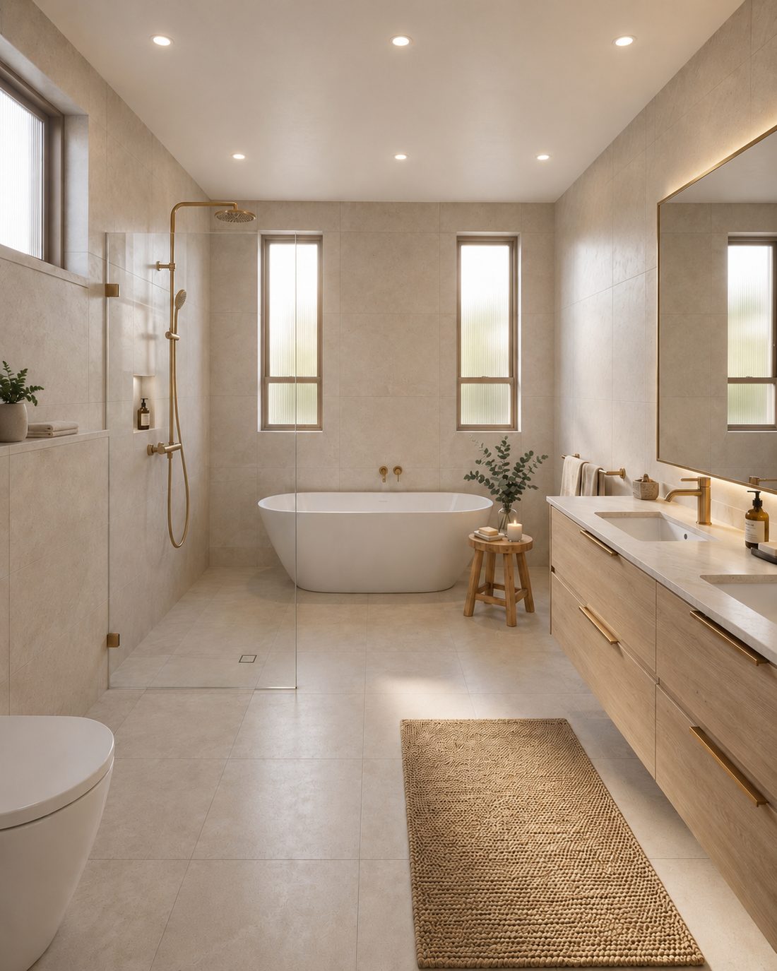 Casa Horizonte, baño principal