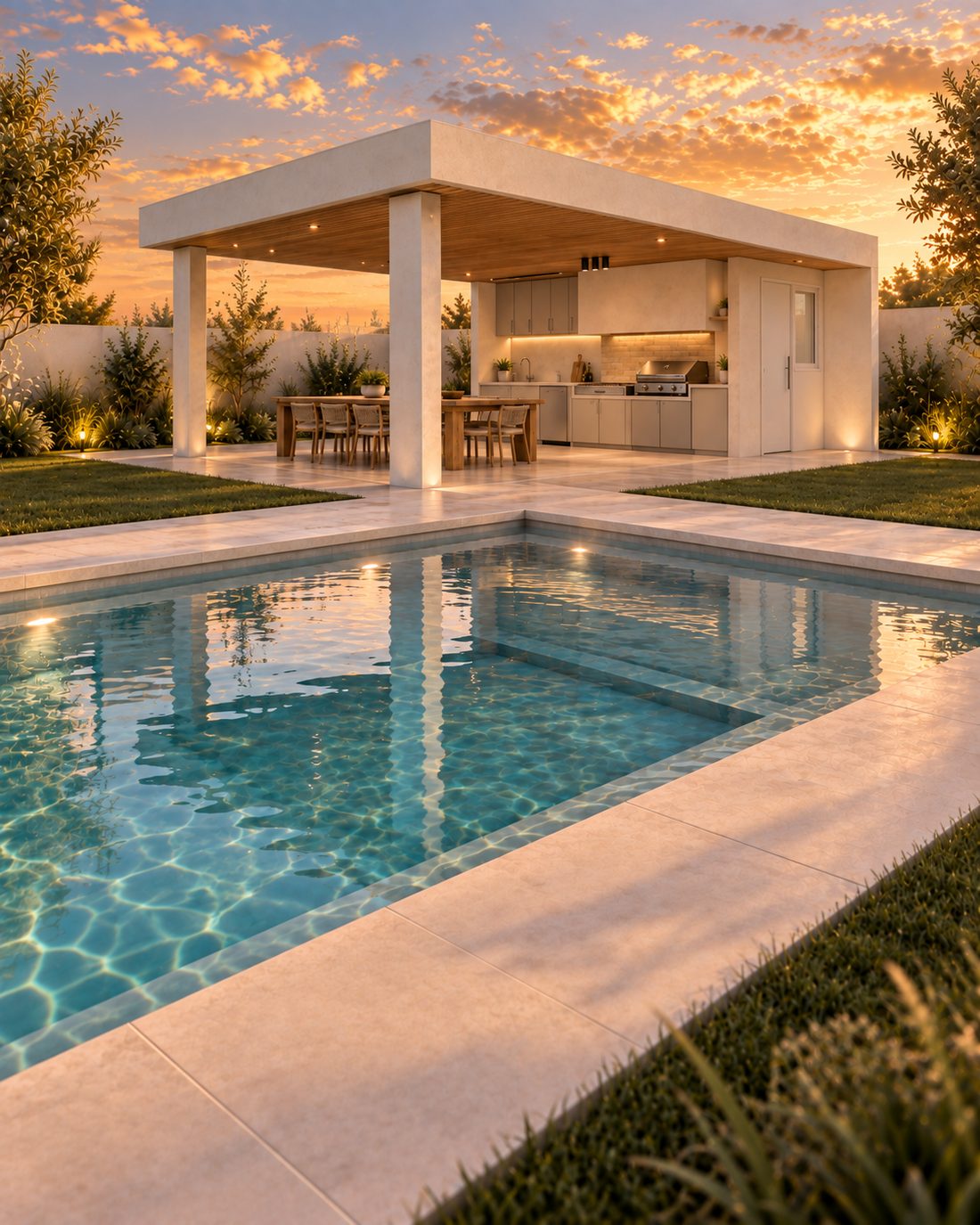 Casa Origen, quincho y piscina